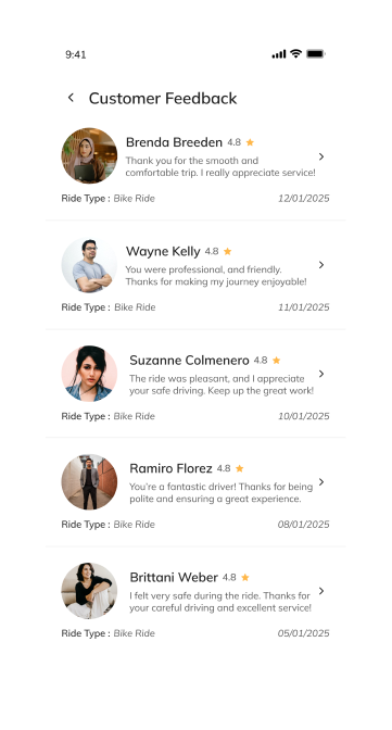 customer-feedback-screen