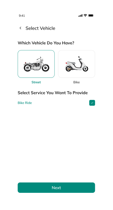 select-vehicle-type-screen