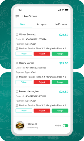 store app - order details