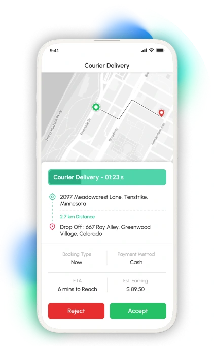 delivery anything driver app features