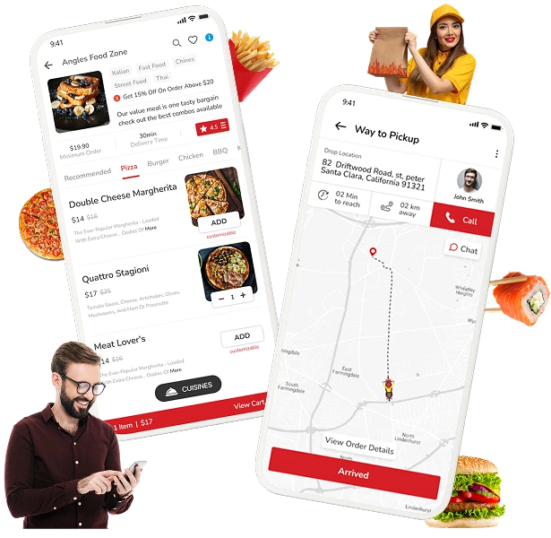 About Delivery Hero Clone App