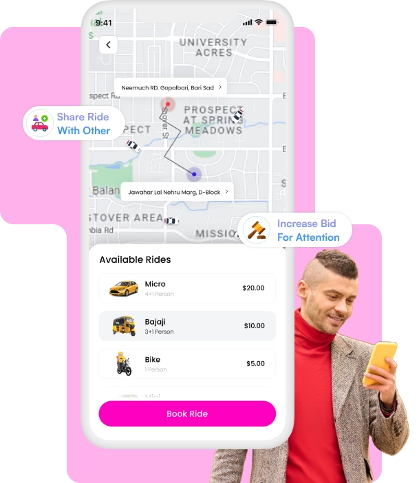 Similar Business Models - Lyft Clone