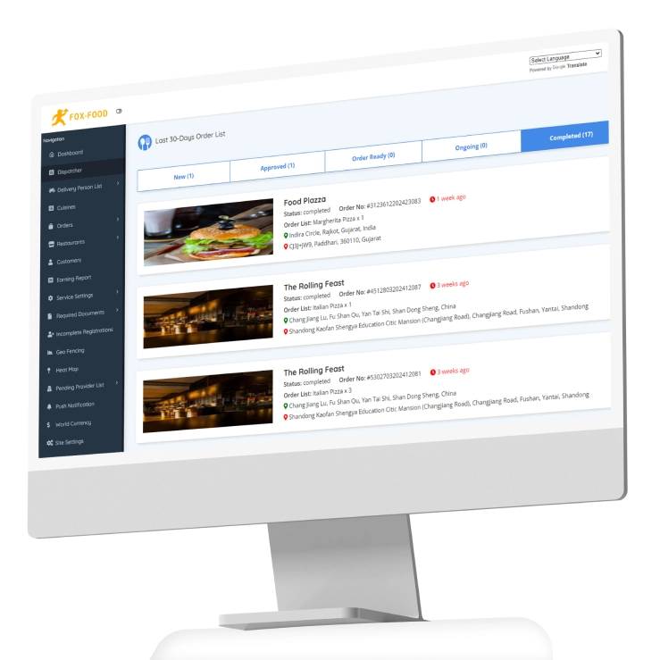Web Panel Features