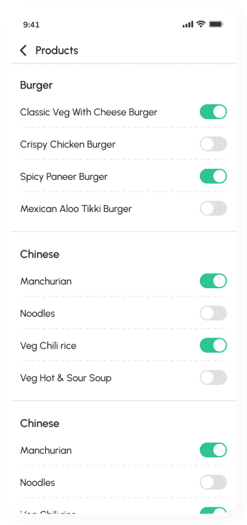 store app - products