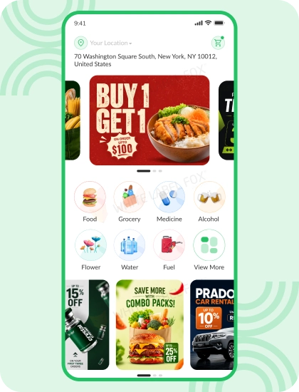 Features image customer app