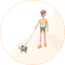 dog walking