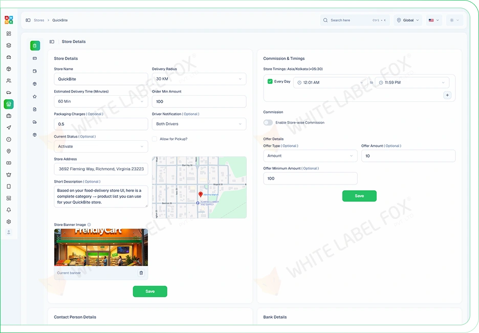 Store Web Panel