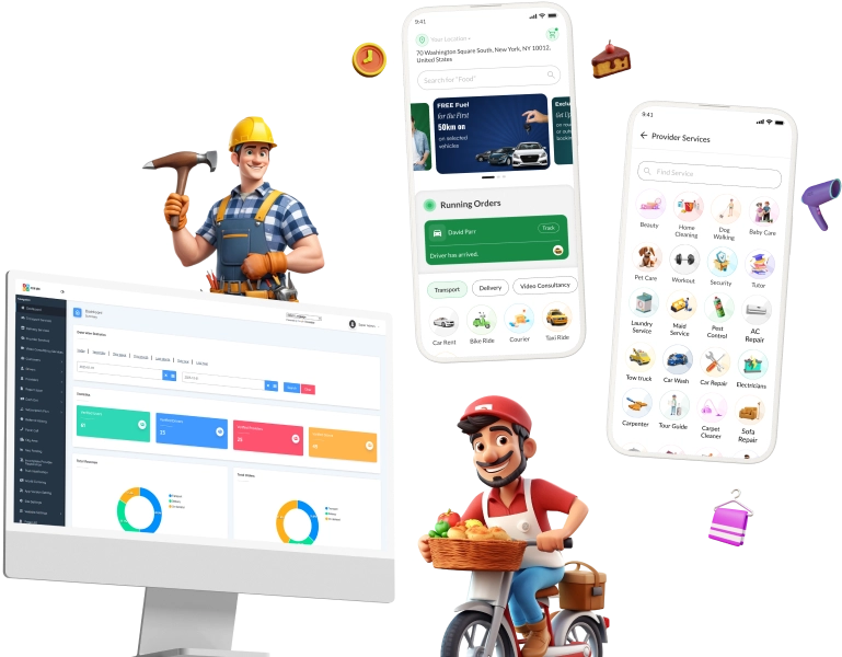 gojek clone app development