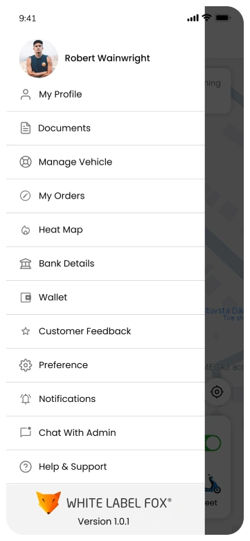 gopuff clone driver app - earnings summary screen