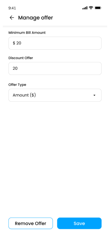 gopuff clone store app – discounts and promotions