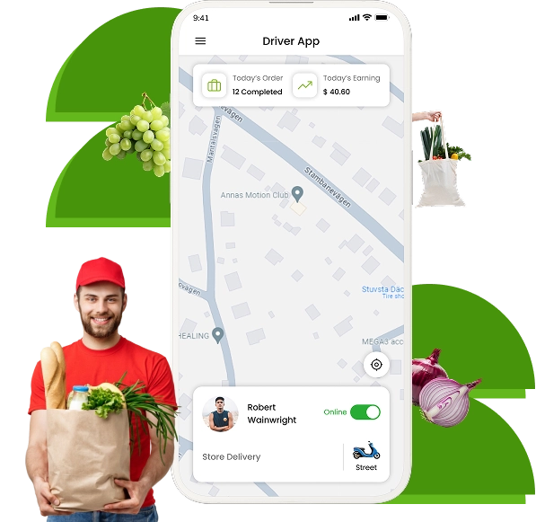 Driver App Features