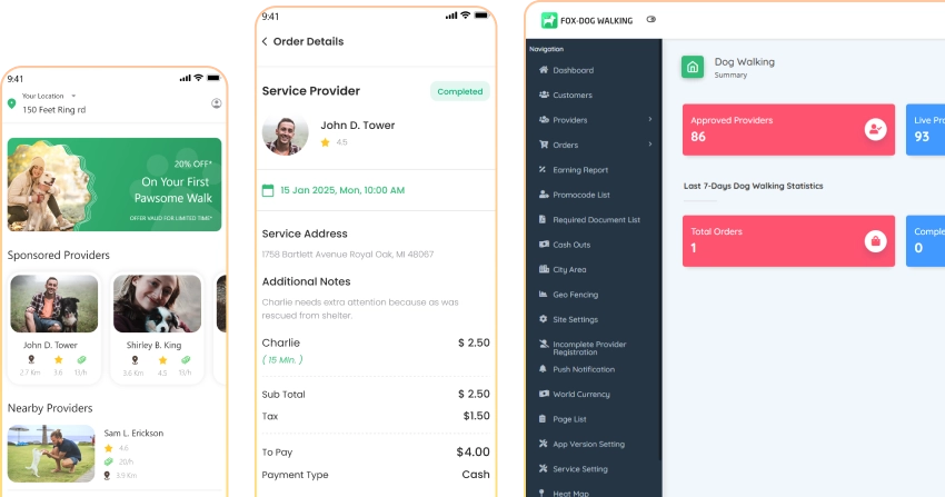 uber for dog walking