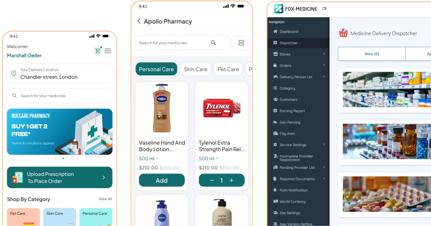 medicine delivery app