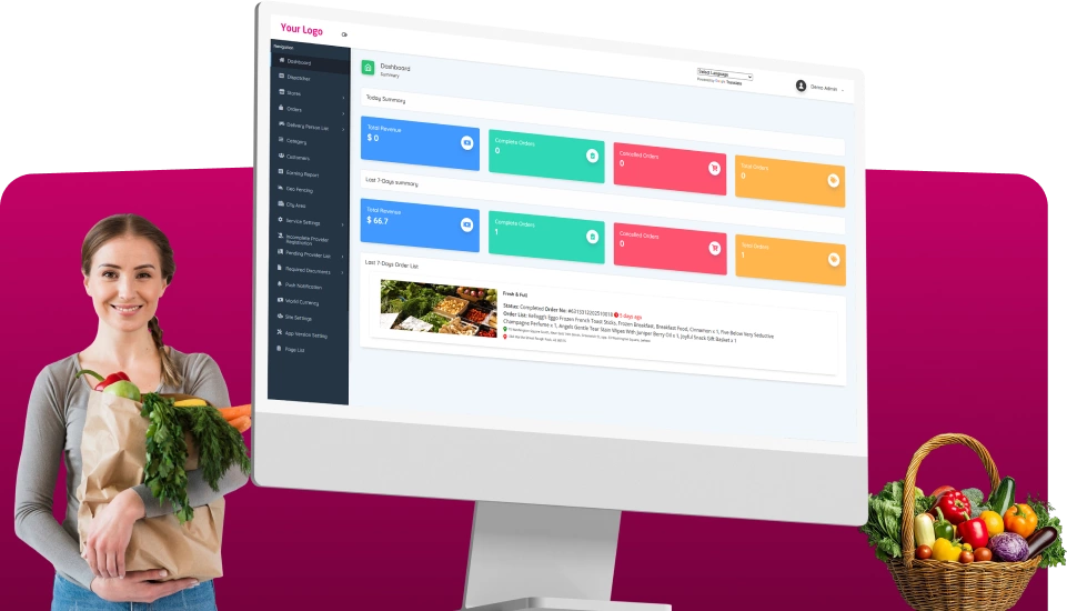 Web Admin Panel