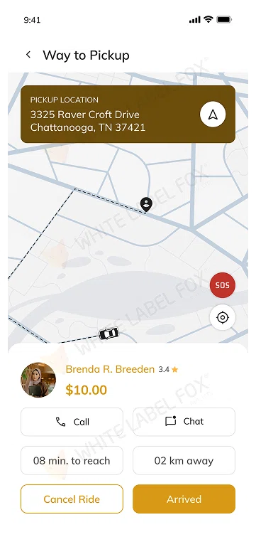 Driver app - Customer feedback
