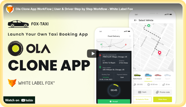 Ola Clone App Works
