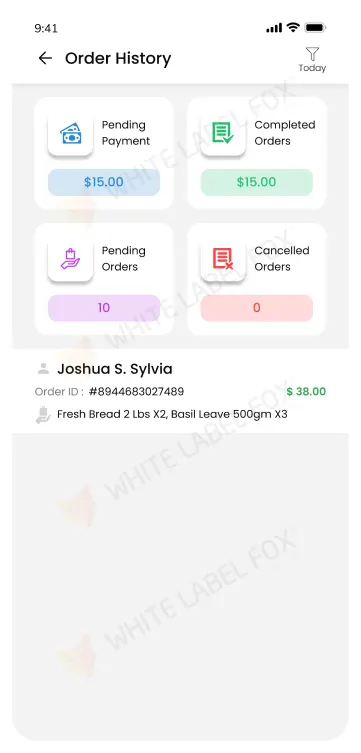 Store app order history