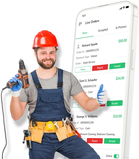 On-Demand Handyman Services App