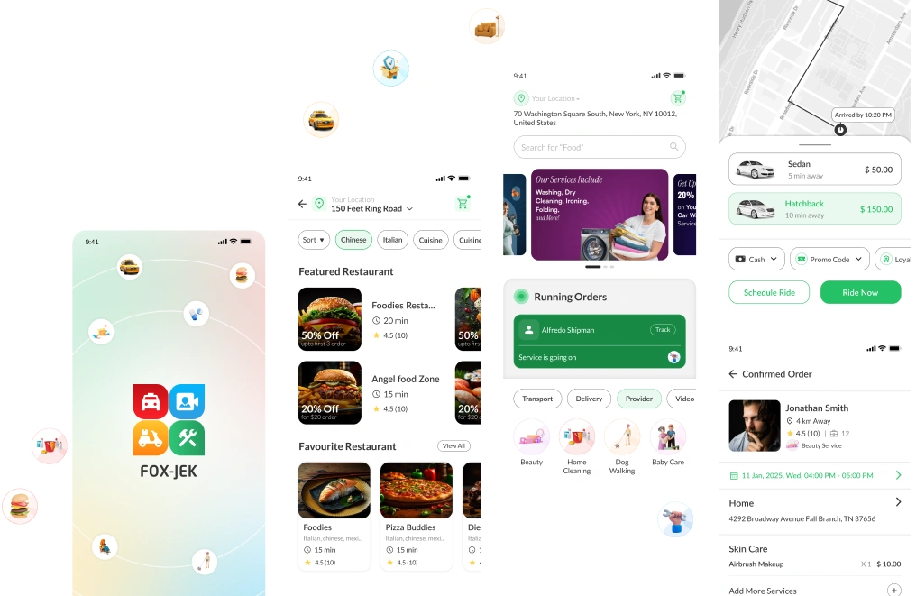 gojek clone app