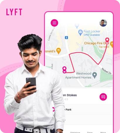Lyft taxi app