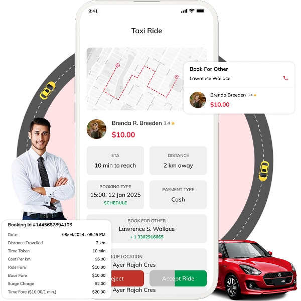 Driver Features of Our Swvl Clone App