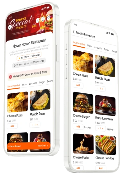 Talabat Clone app workflow