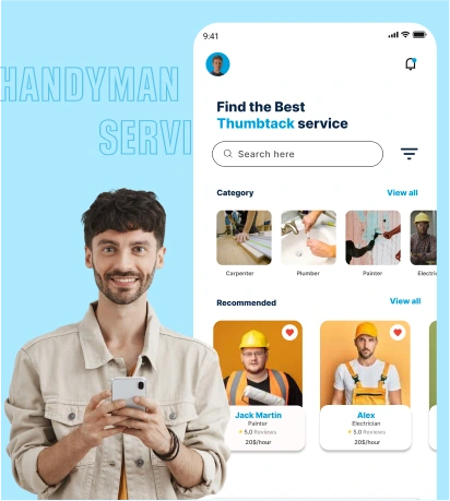 Thumbtack Clone App