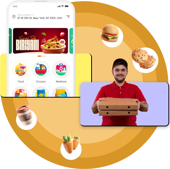 launch Talabat Clone app