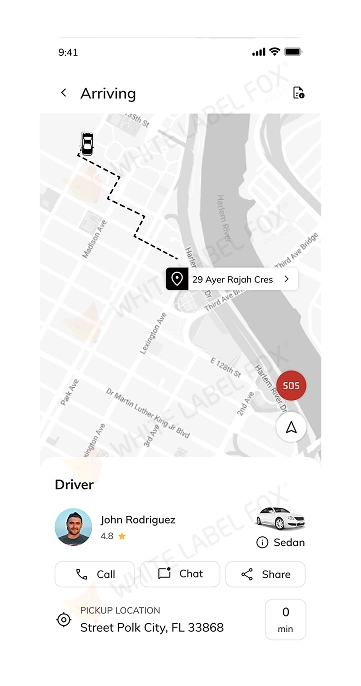 Taxi Service App Development