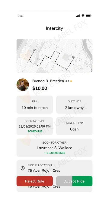 Ride-Hailing App
