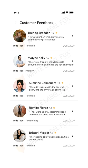 Rideshare App Clone