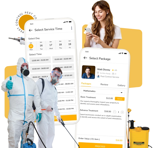 uber for pest control app