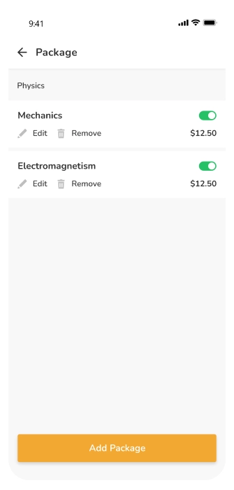 provider app - package