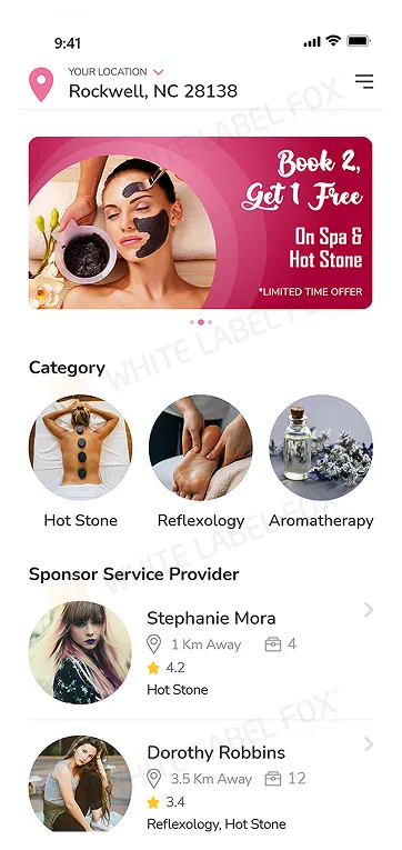 customer app dashboard