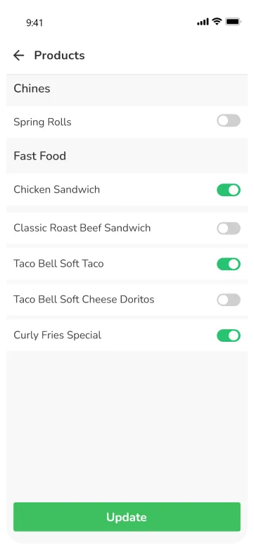 store app - Inventory Management: